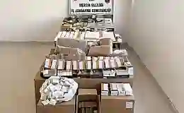 Mersin’de kaçak tütün operasyonu: 4 gözaltı
