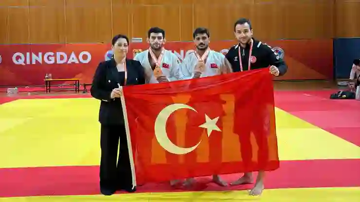 Milli judocular, Çin’de 2 madalya kazandı