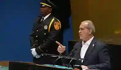 Pezeşkiyan, BM’de konuştu: Nükleer bomba üretme peşinde değiliz