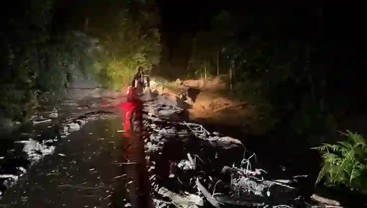 Rize’de şiddetli yağış: Sel, su baskını ve heyelan