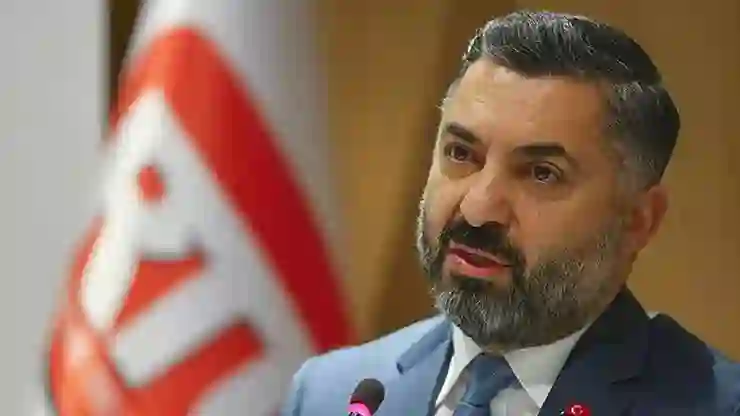 RTÜK Başkanı Ebubekir Şahin: Yine bir algı operasyonu ile karşı karşıyayız