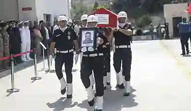 Şehit özel harekat polisine veda