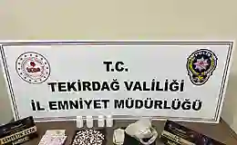 Tekirdağ’da uyuşturucu operasyonu: 10 kişi tutuklandı