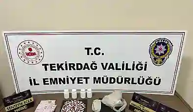 Tekirdağ’da uyuşturucu operasyonu: 10 kişi tutuklandı