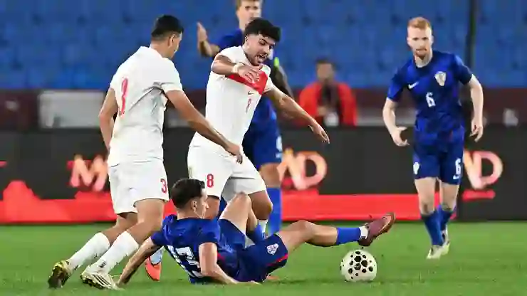 Ümit Milli Futbol Takımı, Hırvatistan’la yenişemedi