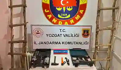 Yozgat’ta izinsiz kazıya 4 gözaltı