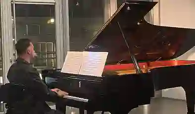 Yunan besteci Dimitris Skyllas, İstanbul Modern’de müzikseverlerle buluştu