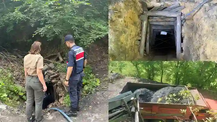 Zonguldak’ta operasyon; 7 kaçak ocak imha edildi, tonlarca kömür ele geçirildi!