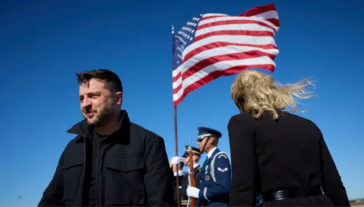 Zelenski ek hava savunma sistemleri için Washington’da