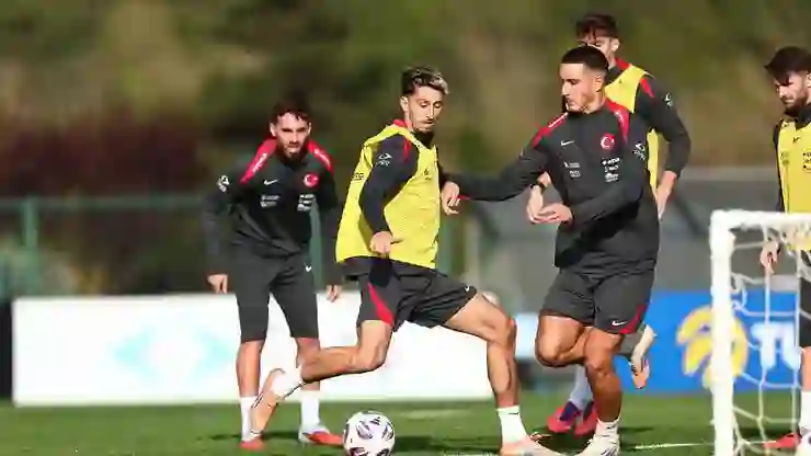 A Milli Futbol Takımı, Bulgaristan maçının hazırlıklarını sürdürdü