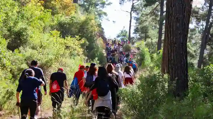 1. Alanya Keykubad Göç ve Kervan Yolları Yürüyüşü tamamlandı