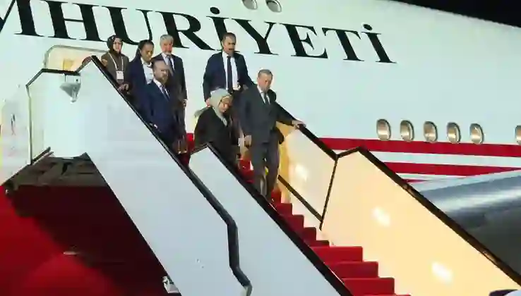 Erdoğan, Körfez turunun ikinci durağı olan Katar’da: Bakan Fidan ve MİT Başkanı Kalın, Hamas heyetiyle görüştü