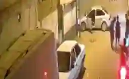 Polis gibi çakarla gezdi, havaya ateş açıp çocukların üzerini aradı