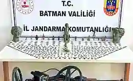 Batman’da tarihi eser operasyonu