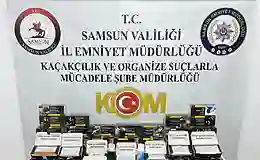 Samsun’da uyuşturucu operasyonu