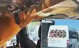 Okul servisinde uyuşturucu!