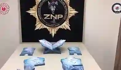 Zonguldak’ta operasyon: Rahlede 14 kilo uyuşturucu ortaya çıktı