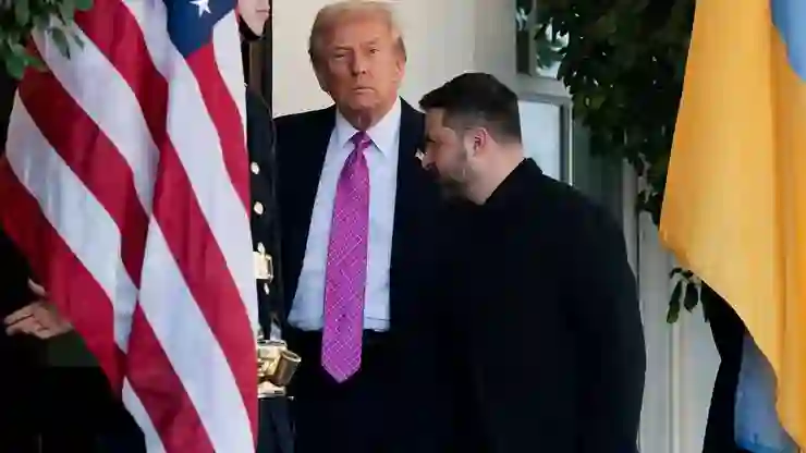 Trump, Zelenski’yi ağırladı: “Orta doğu tamam sıra Kiev’de”