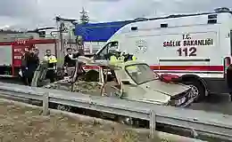 Isparda’da zincirleme kaza: İki kişi öldü, üç kişi yaralı