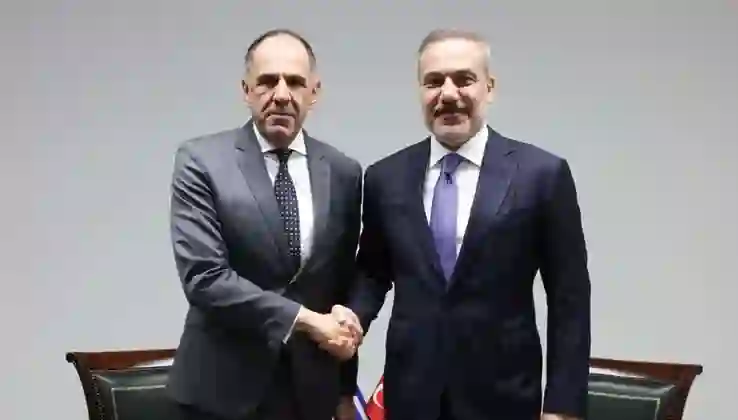 Hakan Fidan, Lüksemburg’da Yunan mevkidaşı ile görüştü