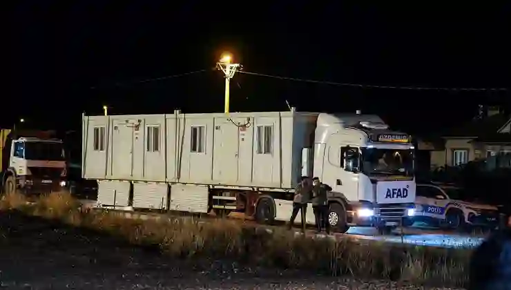 Sındırgı’ya konteyner kent kuruldu