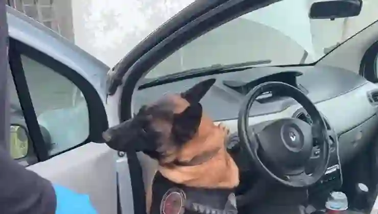 Araçta 46 kiloya yakın eroin bulundu