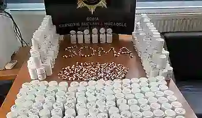 Manisa’da uyuşturucu operasyonu: 17 bin sentetik ecza ele geçirildi