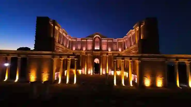 UNESCO mirası Sardes artık geceleri de gezilebilecek