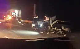 Ankara’da iki otomobil kafa kafaya çarpıştı: 4 ölü, 3 yaralı