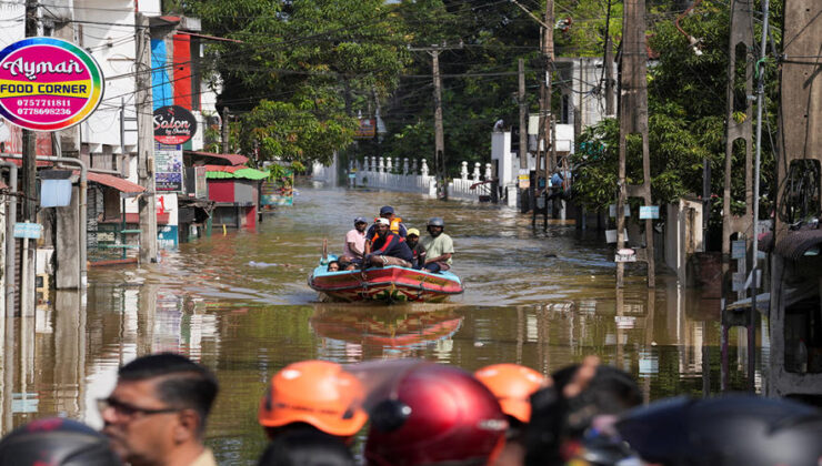 Sri Lanka’da şiddetli yağışlarda ölenlerin sayısı 334’e çıktı
