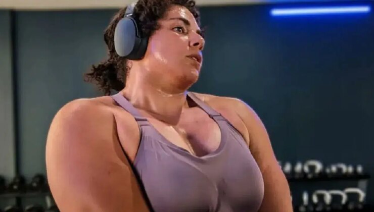 Dünyanın En Güçlü Kadını yarışmasında birinci diskalifiye edildi