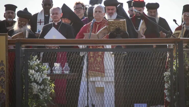 Papa 14. Leo İznik’te batık bazilikayı ziyaret etti