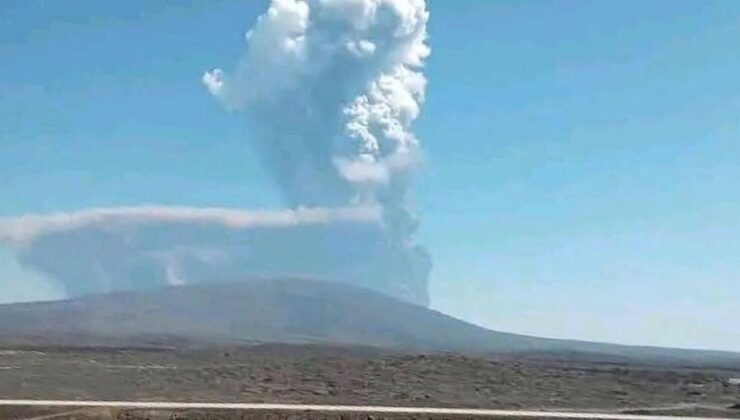 Etiyopya’daki yanardağı 12 bin yıllık uykusundan uyandı