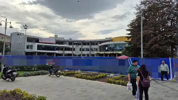 Düzce’de belediye binasında yangın