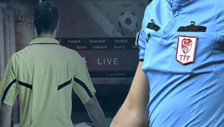 Bahis soruşturması: 6 bin 380 kez bahis oynayan hakem açıklandı