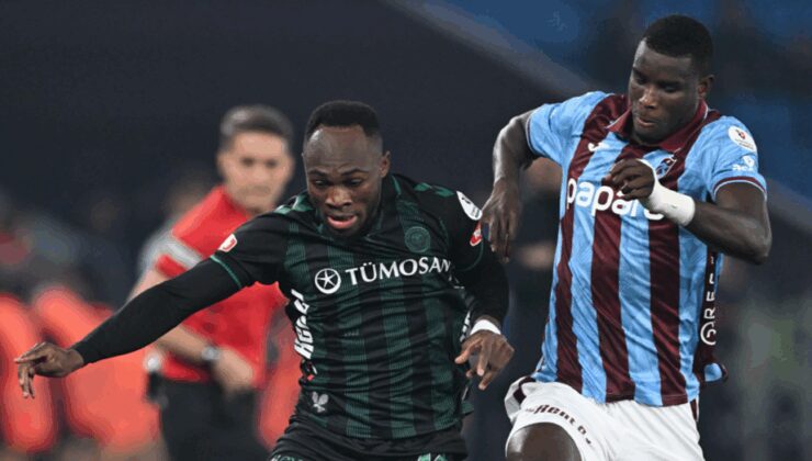 Trabzonspor’un zirve takibi, 3 puan 3 golle geldi