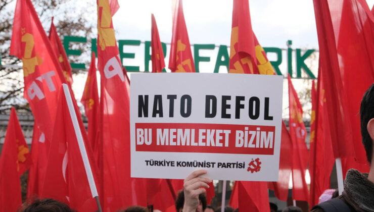 TKP’den Ankara Şeker Fabrikası önünde eylem: ‘Şeker Fabrikası kalacak, NATO'cular gidecek’