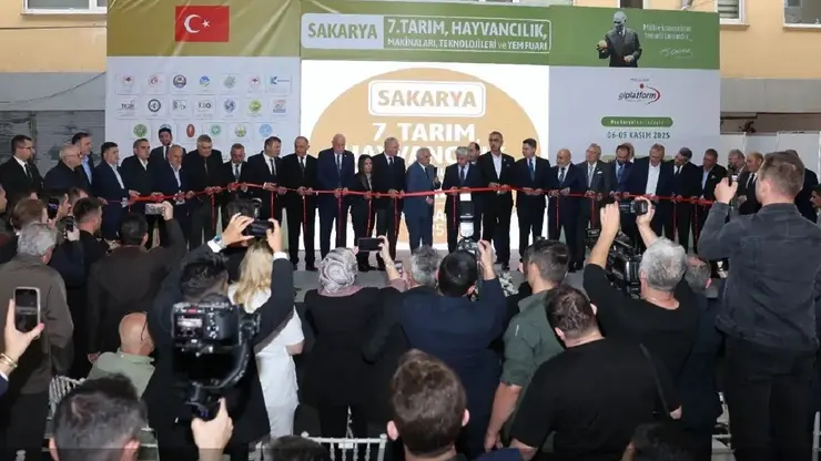 Sakarya 7. Tarım ve Hayvancılık Fuarı açıldı