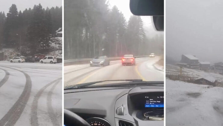 Uludağ beyaza büründü