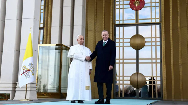 Papa Leo Türkiye’de: Cumhurbaşkanı Erdoğan ile görüştü