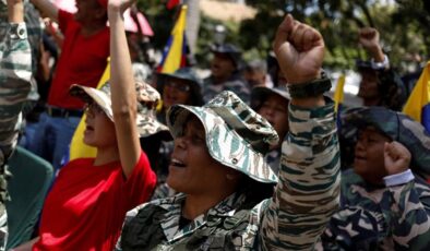 Venezuela ordusuna binlerce yeni asker katıldı