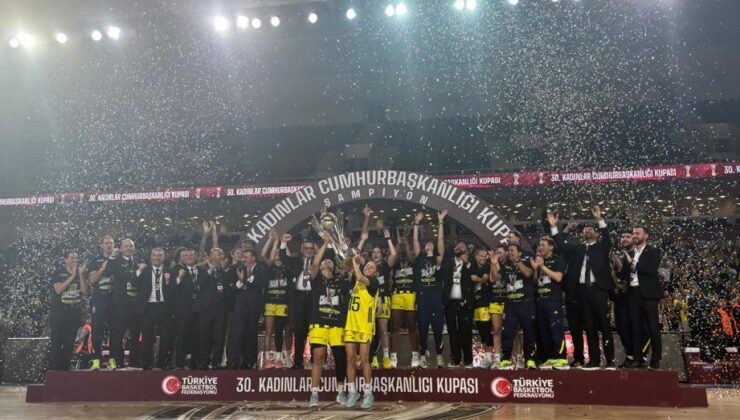 Kadınlar Cumhurbaşkanlığı Kupası’nı Fenerbahçe Opet kazandı