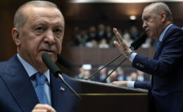 Erdoğan'dan kürsüde 'Barzani' tepkisi, Özgür Özel'e 'cellat' yanıtı: 'Cesareti varsa…'