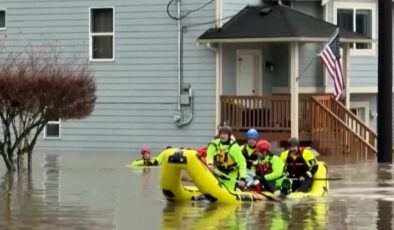 Washington’da sel felaketi: 78 bin kişi tahliye edildi