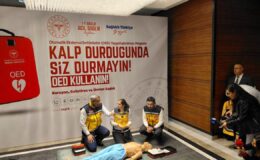 Toplu alanlarda kalp şok cihazı bulundurulacak