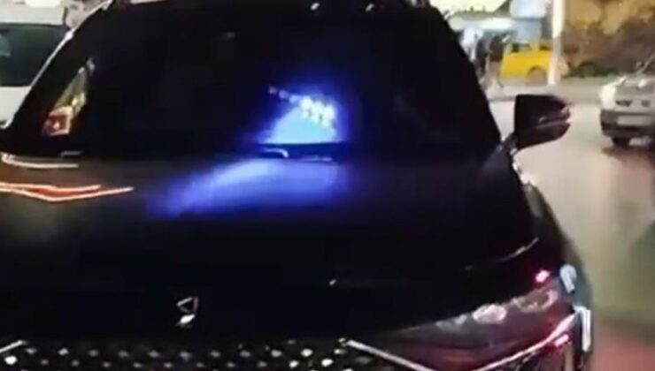 Yalova’da çakarlı otomobilin sürücüsüne 276 bin 344 lira ceza kesildi