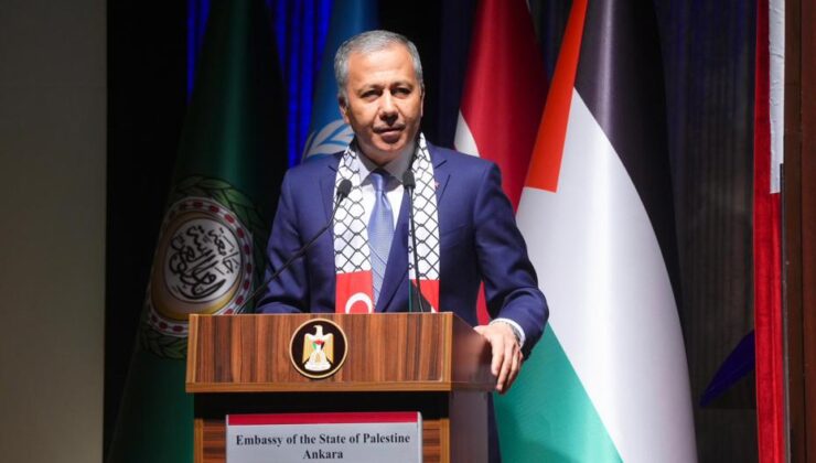 Bakan Yerlikaya: Türkiye, Filistin halkının yanında olacaktır