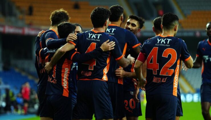 Başakşehir, sahasında Gaziantep FK’yı 5-1 mağlup etti