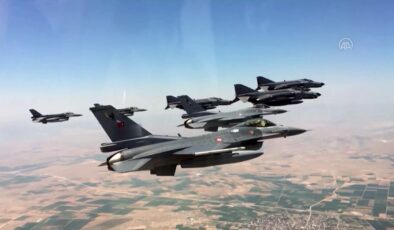 F-16’lar İHA’yı nasıl düşürdü? Kimliği belirsiz İHA’nın enkazı aranıyor