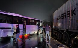 Sakarya’da zincirleme trafik kazasında 12 kişi yaralandı